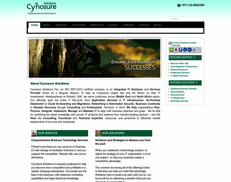Cynosure-solutions.com thumbnail
