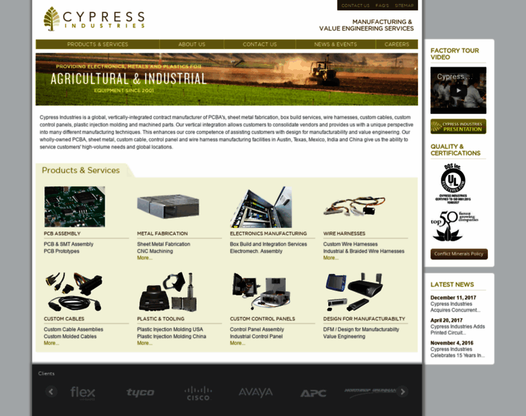 Cypressindustries.com thumbnail