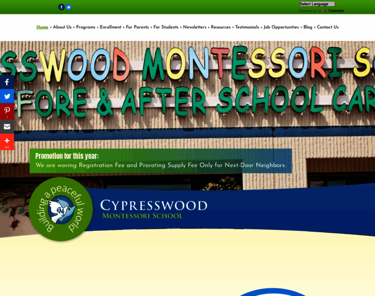 Cypresswoodmontessori.com thumbnail
