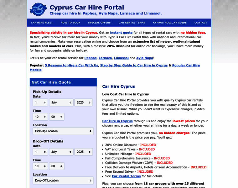 Cyprus-car.com thumbnail