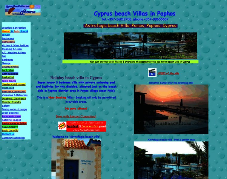 Cyprusbeachvillas.com thumbnail