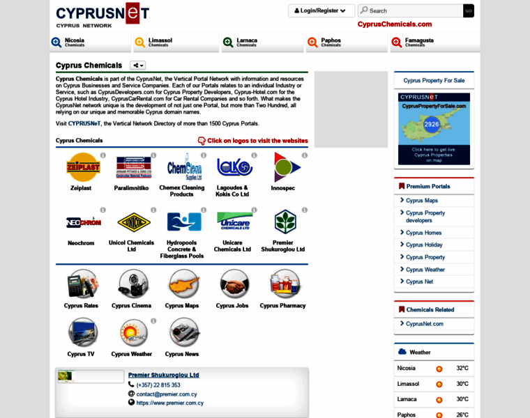 Cypruschemicals.com thumbnail