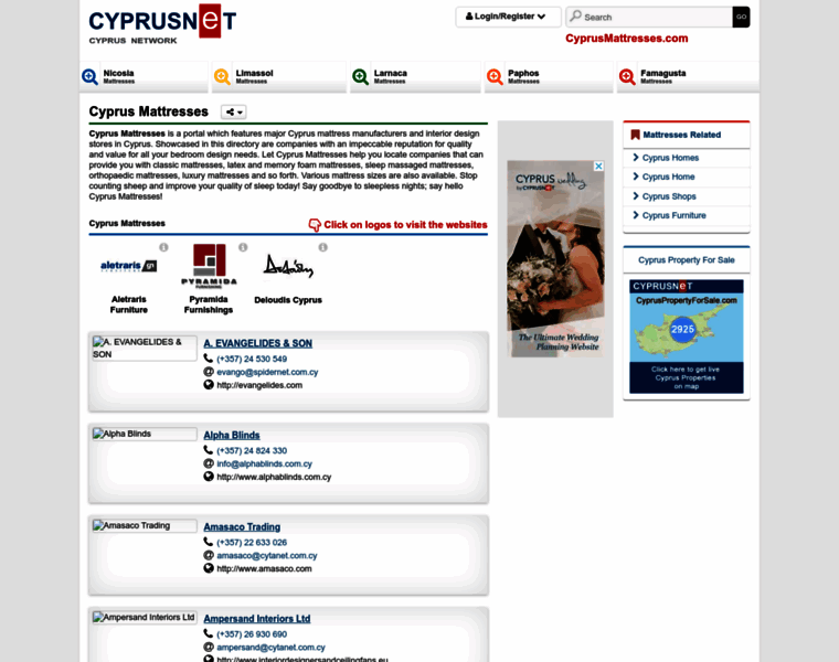 Cyprusmattresses.com thumbnail