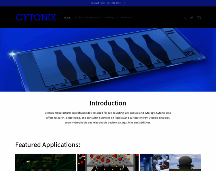 Cytonix.com thumbnail