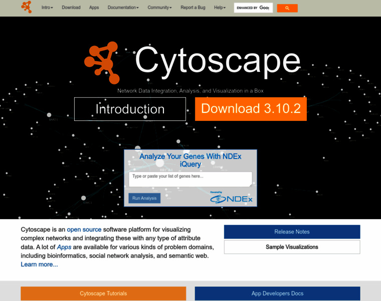 Cytoscape.org thumbnail