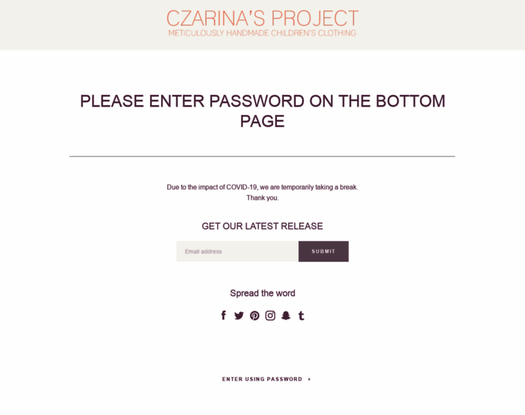 Czarinasproject.com thumbnail