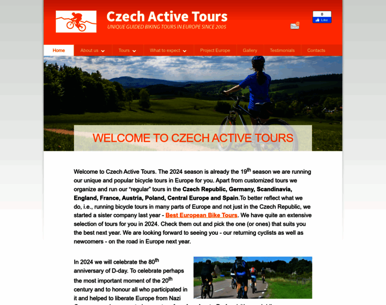 Czechactivetours.com thumbnail