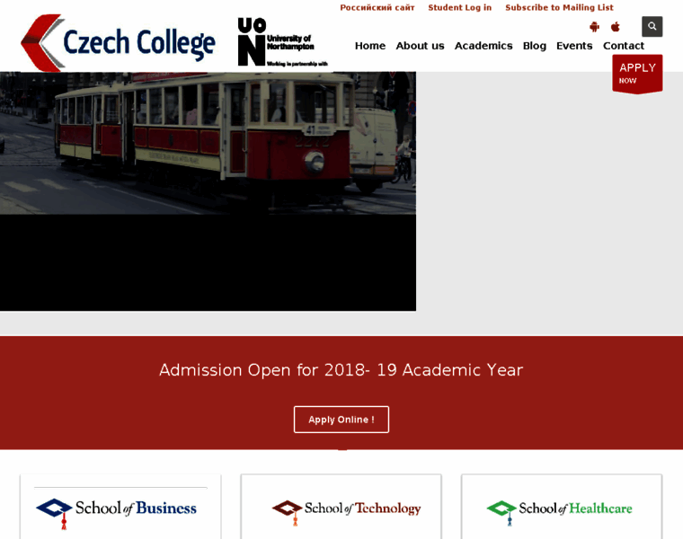 Czechcollege.cz thumbnail