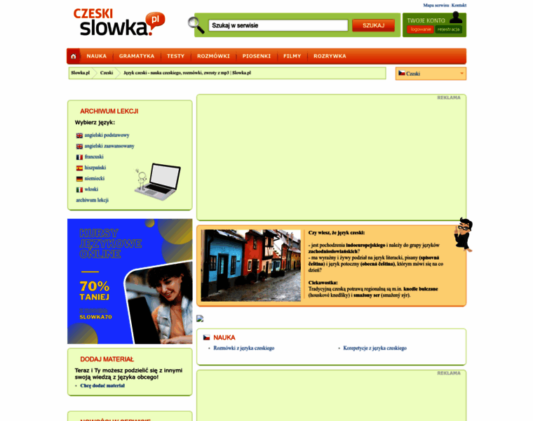 Czeski.slowka.pl thumbnail