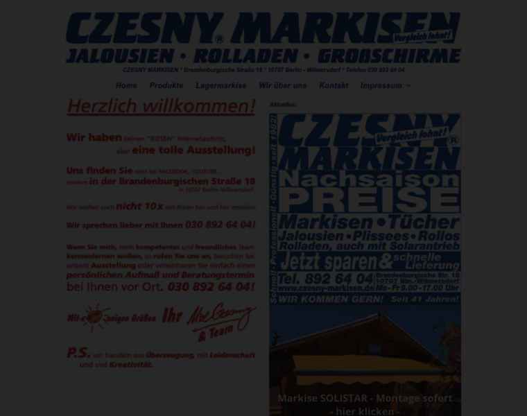 Czesny-markisen.de thumbnail