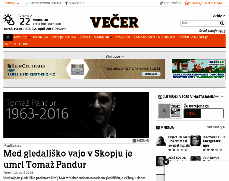 Czp-vecer.si thumbnail