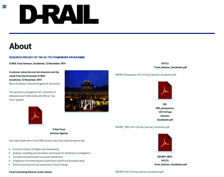 D-rail-project.eu thumbnail