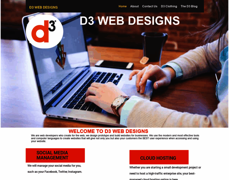 D3webdesigns.com thumbnail