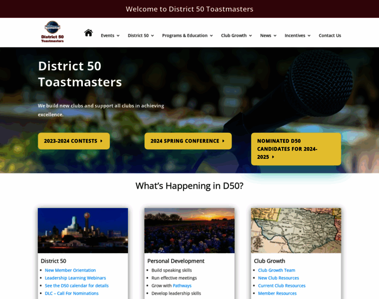 D50toastmasters.org thumbnail