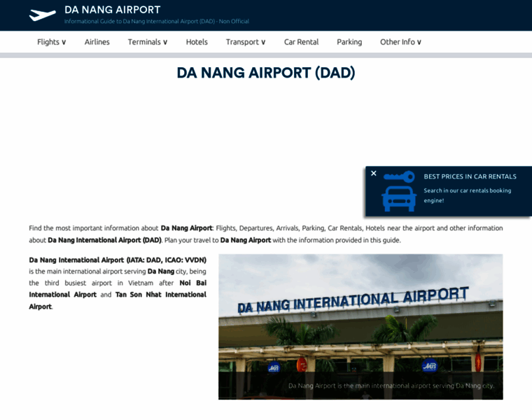 Da-nang-airport.com thumbnail