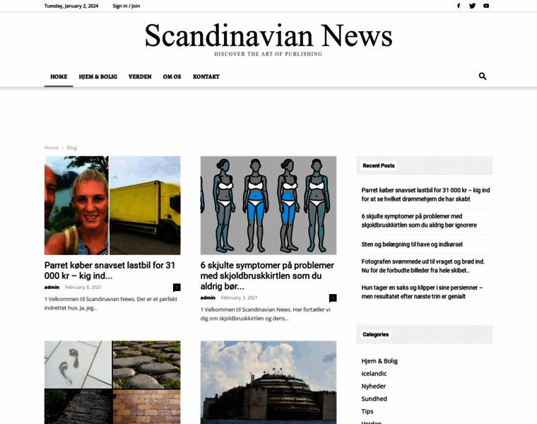 Da.scandinaviannews.dk thumbnail