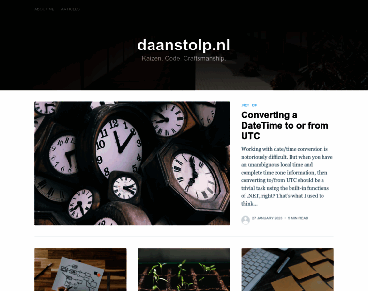 Daanstolp.nl thumbnail
