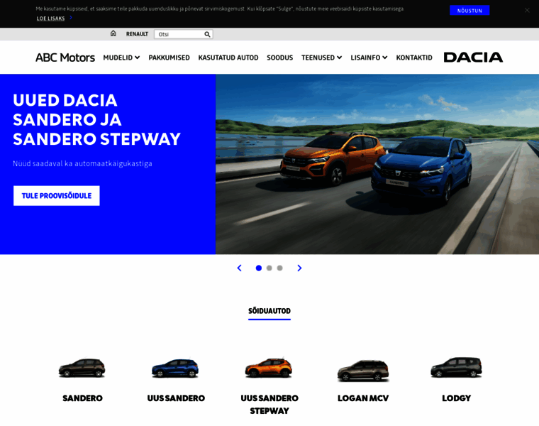 Dacia.abcmotors.ee thumbnail