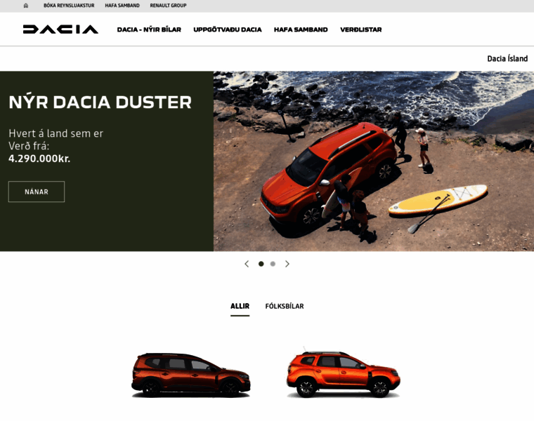 Dacia.is thumbnail
