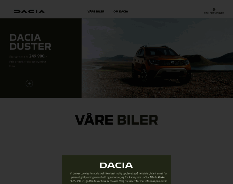 Dacia.no thumbnail