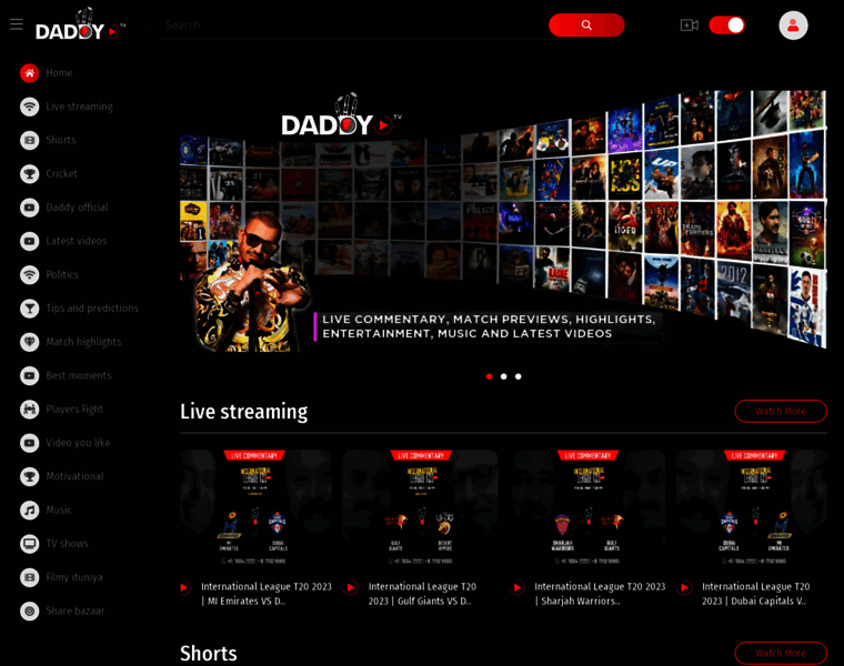 Daddytv.live thumbnail