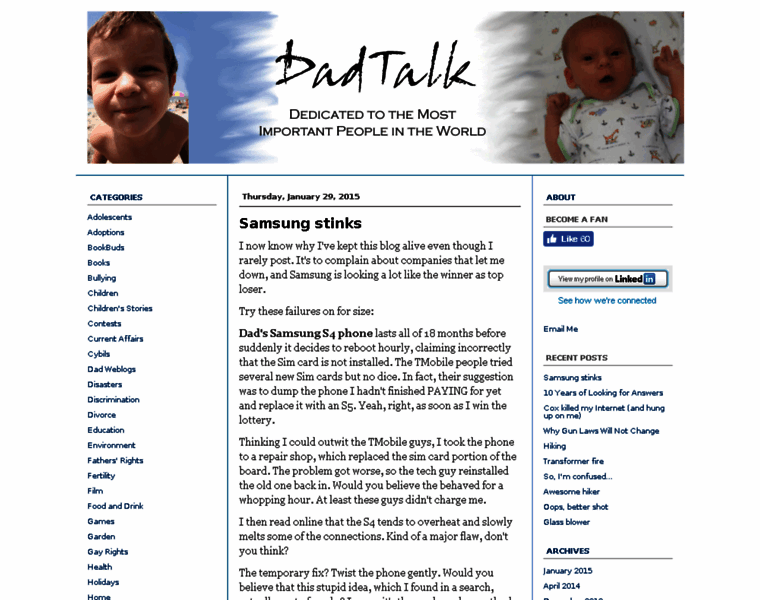 Dadtalk.net thumbnail
