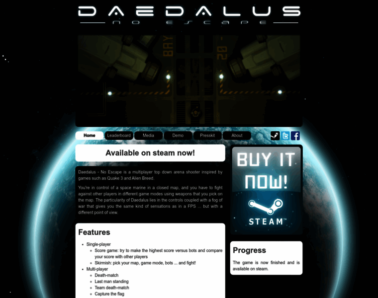 Daedalus-thegame.com thumbnail