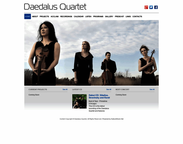 Daedalusquartet.com thumbnail