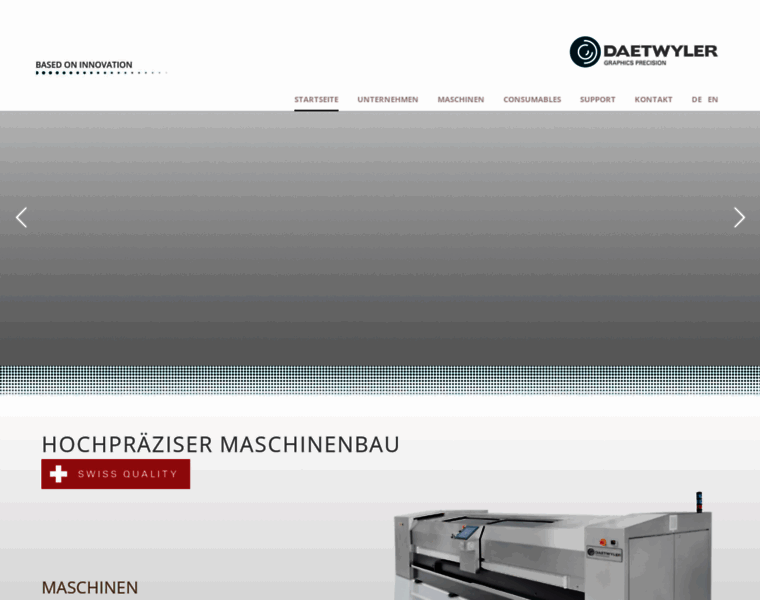 Daetwyler-graphics.ch thumbnail