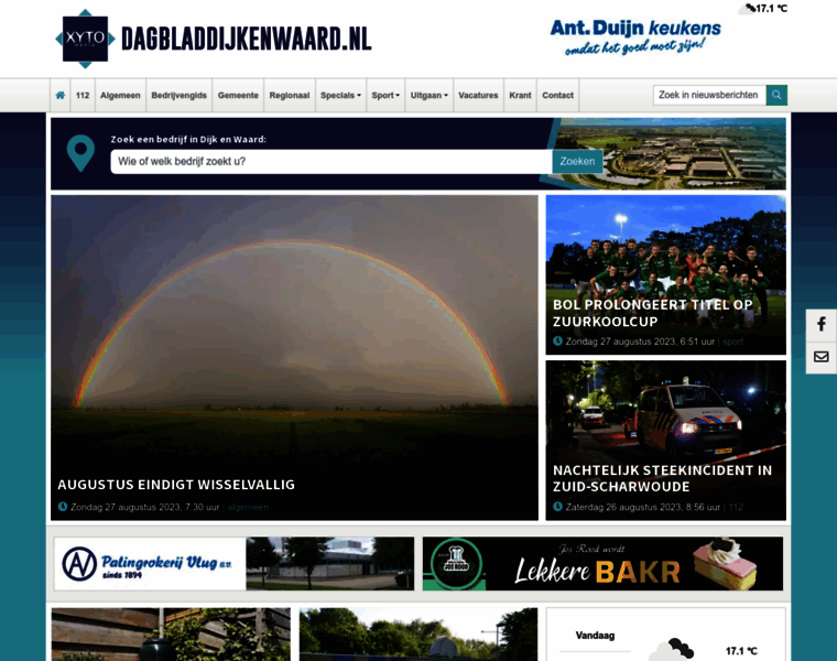 Dagbladdijkenwaard.nl thumbnail