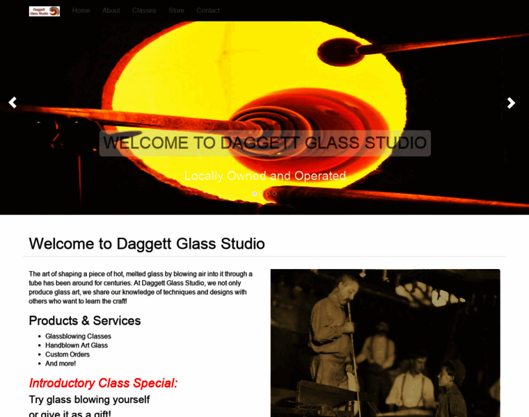 Daggettglass.com thumbnail