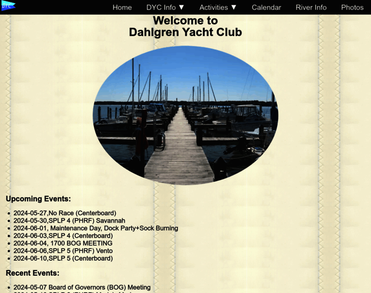 Dahlgrenyachtclub.org thumbnail
