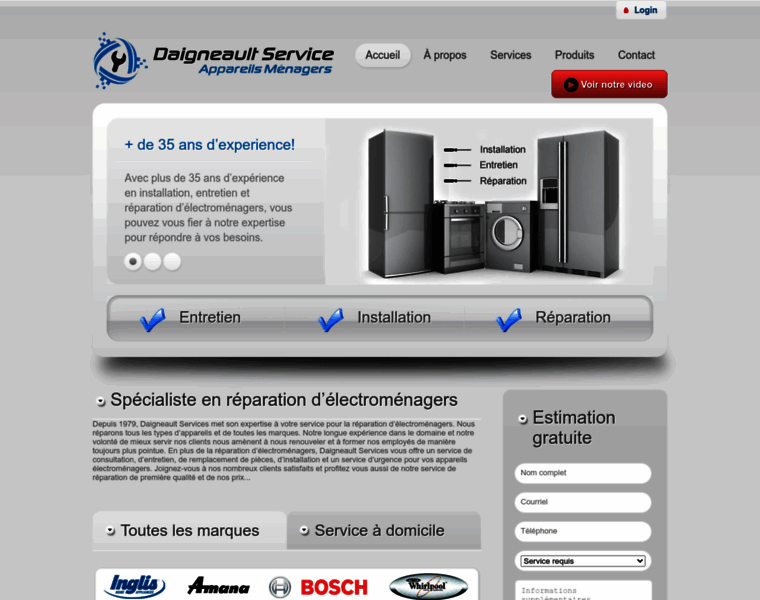 Daigneaultservice.com thumbnail