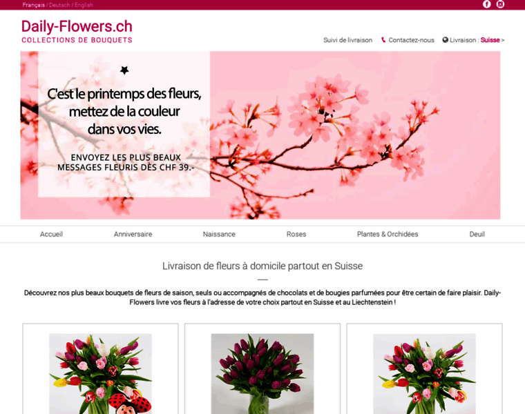 Daily-flowers.ch thumbnail
