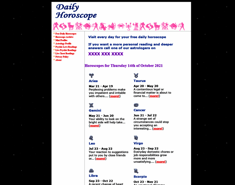 Daily-horoscope.co.uk thumbnail