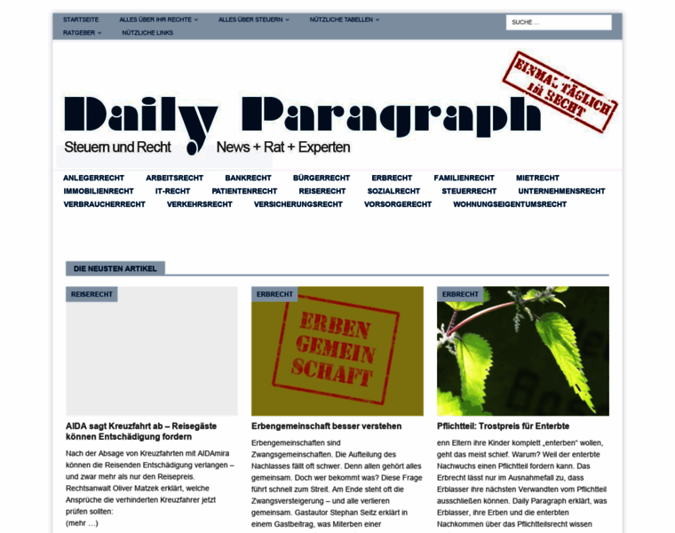 Daily-paragraph.de thumbnail