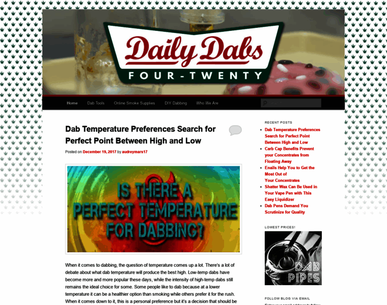 Dailydabs420.com thumbnail