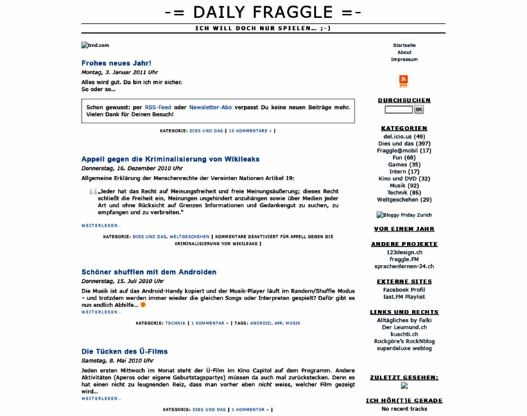 Dailyfraggle.de thumbnail