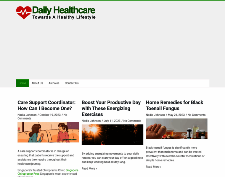 Dailyhealthcare.net thumbnail