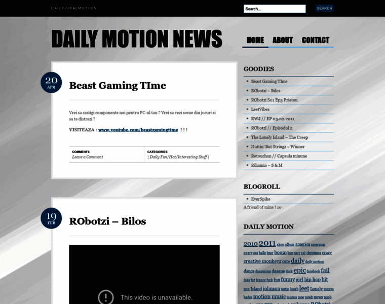 Dailymotionnews.wordpress.com thumbnail