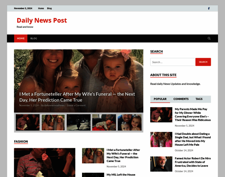 Dailynewsreadtimes.org thumbnail Dailynewsreadtimes.org thumbnail