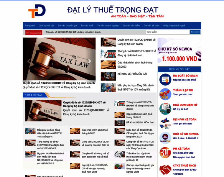 Dailythuetrongdat.com thumbnail