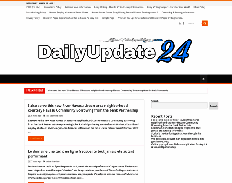 Dailyupdate24.com thumbnail