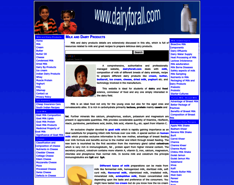 Dairyforall.com thumbnail