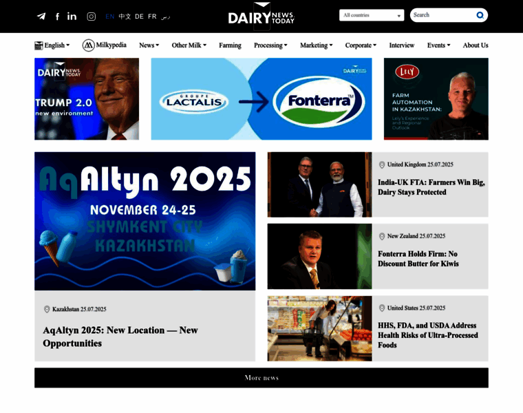 Dairynews.today thumbnail Dairynews.today thumbnail