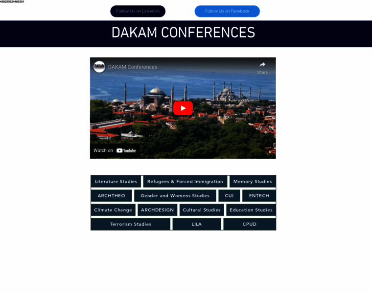 Dakamconferences.org thumbnail