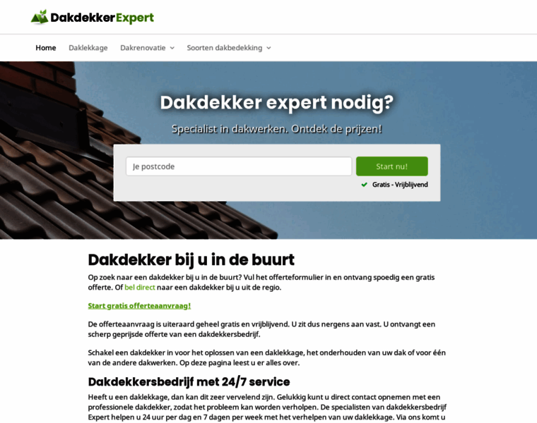 Dakdekker-expert.nl thumbnail
