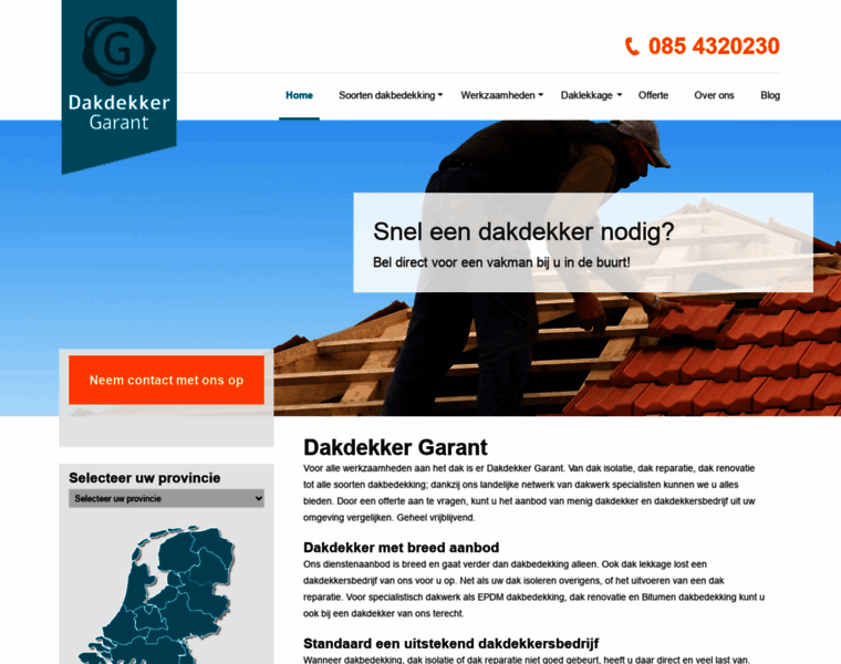 Dakdekker-garant.nl thumbnail