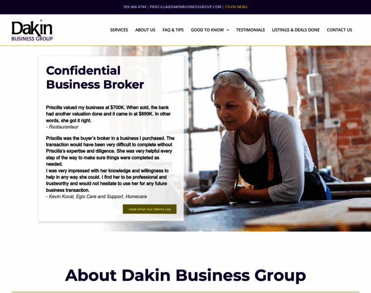 Dakinbusinessgroup.com thumbnail