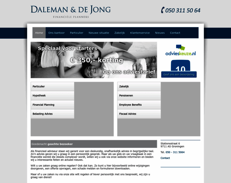Daleman-dejong.nl thumbnail